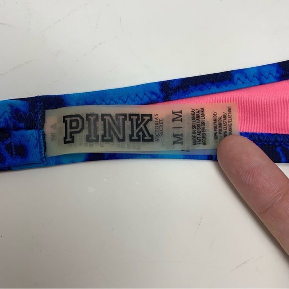 PINK VS Swim Top Blue - Picture 5 of 6